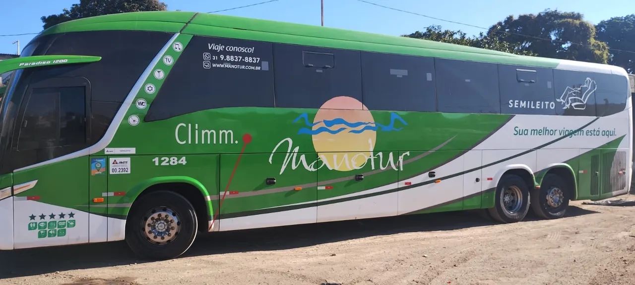 Ônibus Marcopolo Paradiso 1200 G7 Executivo Semi Leito Impecável - Foto 6