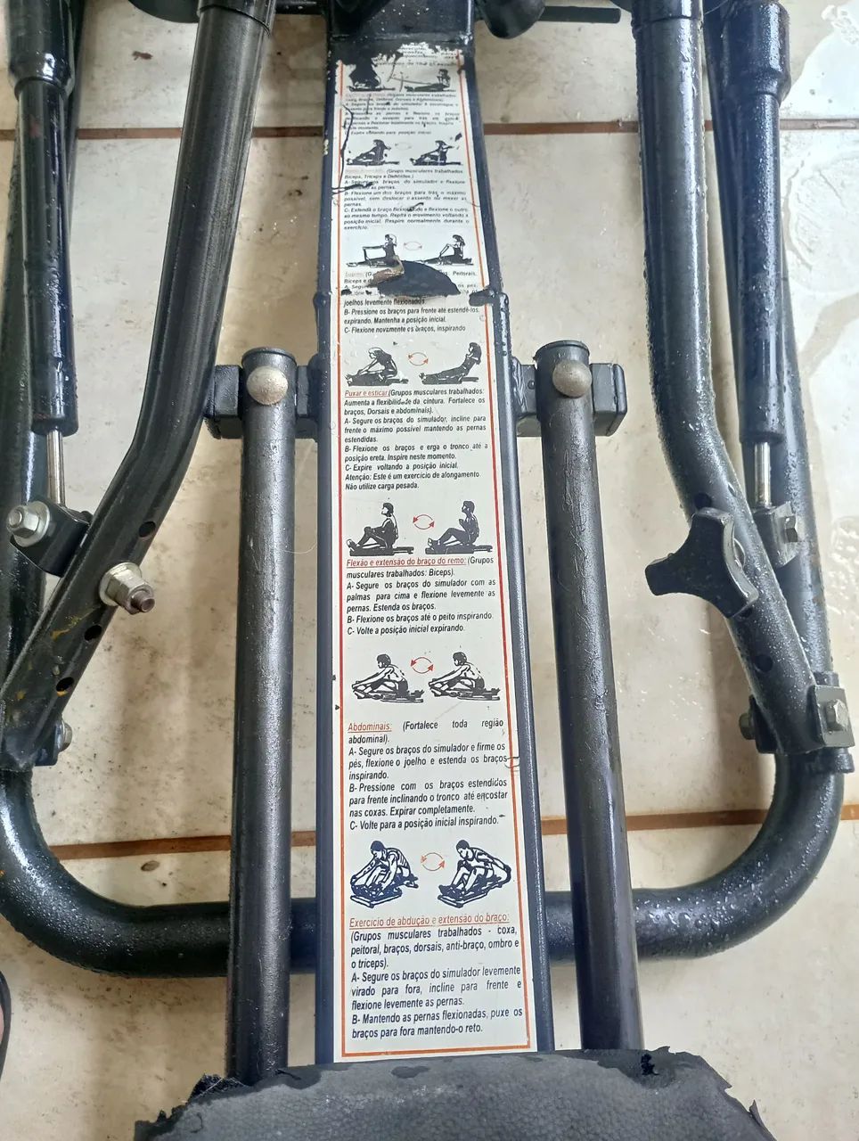 Elíptico Caloi CL002 para treino e atividades esportivas  - Foto 2