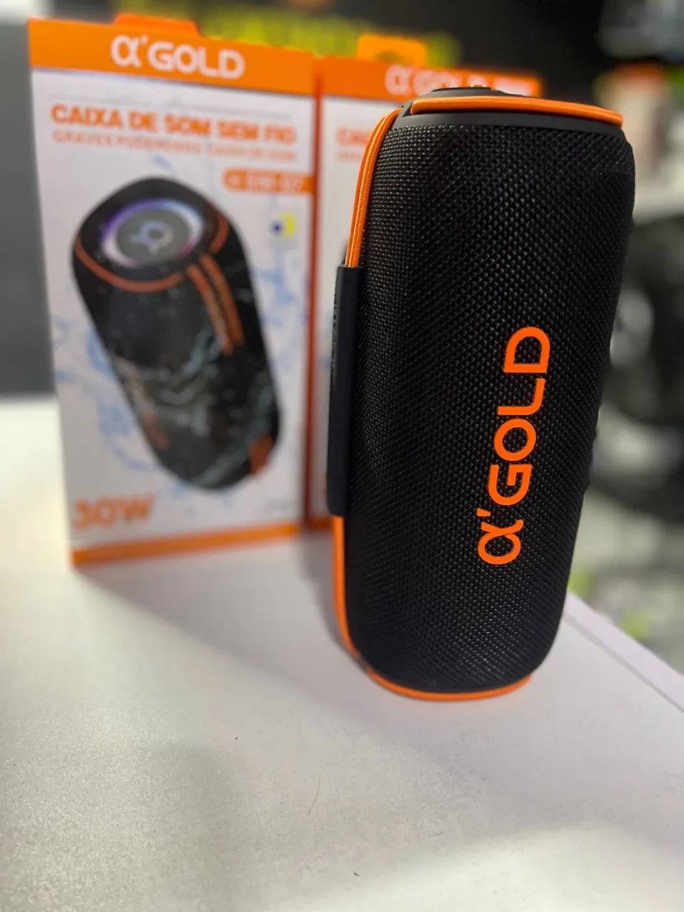 Caixa de Som Bluetooth H'MASTON Sem Fio. Grátis Relógio  - Foto 4