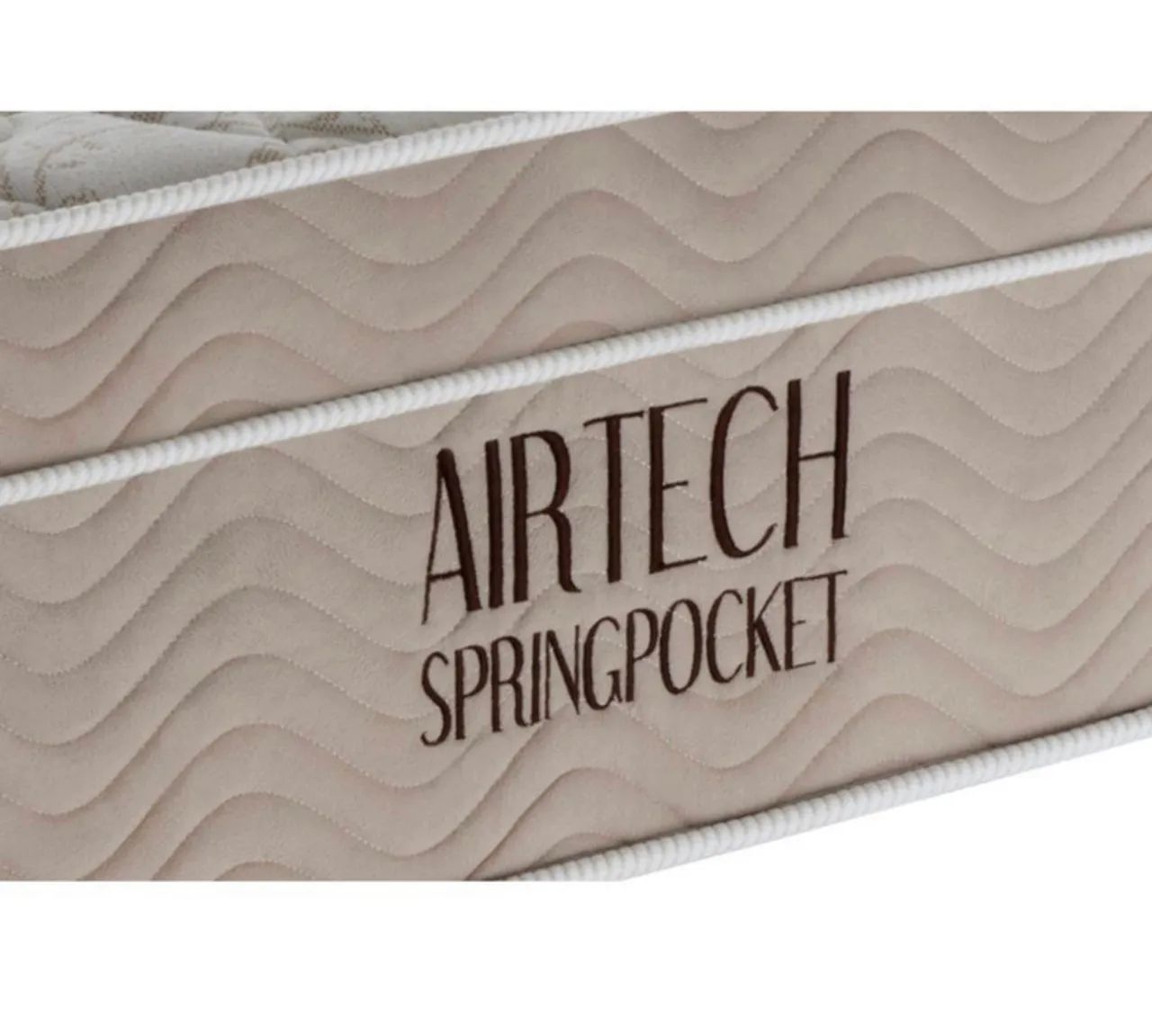 Cama Box Solteiro Ortobom Airtech Spring Pocket com Molas ensacadas - Entrega Imediata! - Foto 3