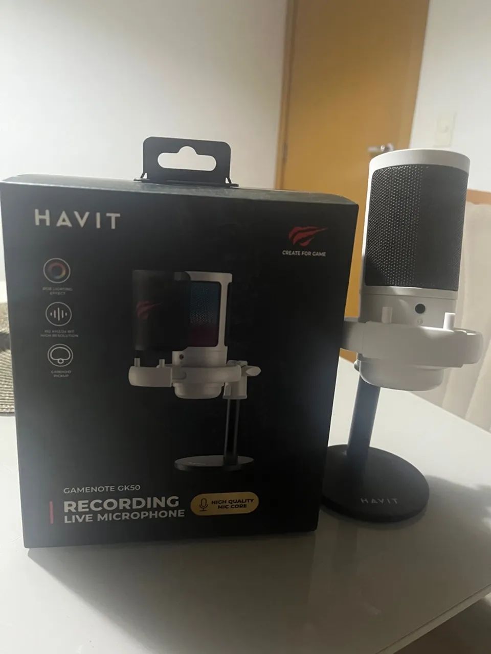 Microfone Gamer Havit Gk-50 - Foto 3