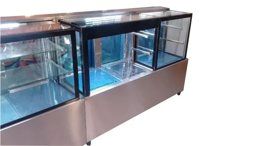 VITRINE AQUECIDA AR FORÇADO VIDRO RETO 8MM., - Foto 4
