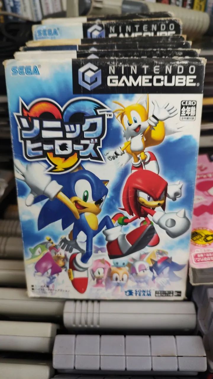 Sonic Heroes Gamecube- Japonês 