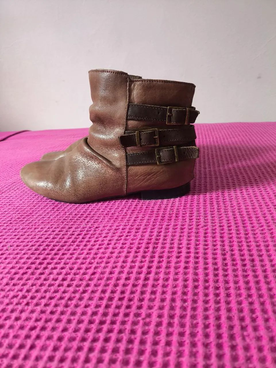 Bota constance couro legítimo  - Foto 2