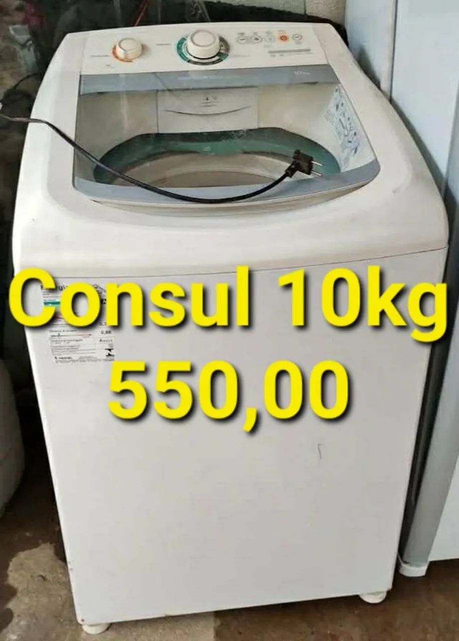 Máquina de Lavar Consul 10kg ENTREGO