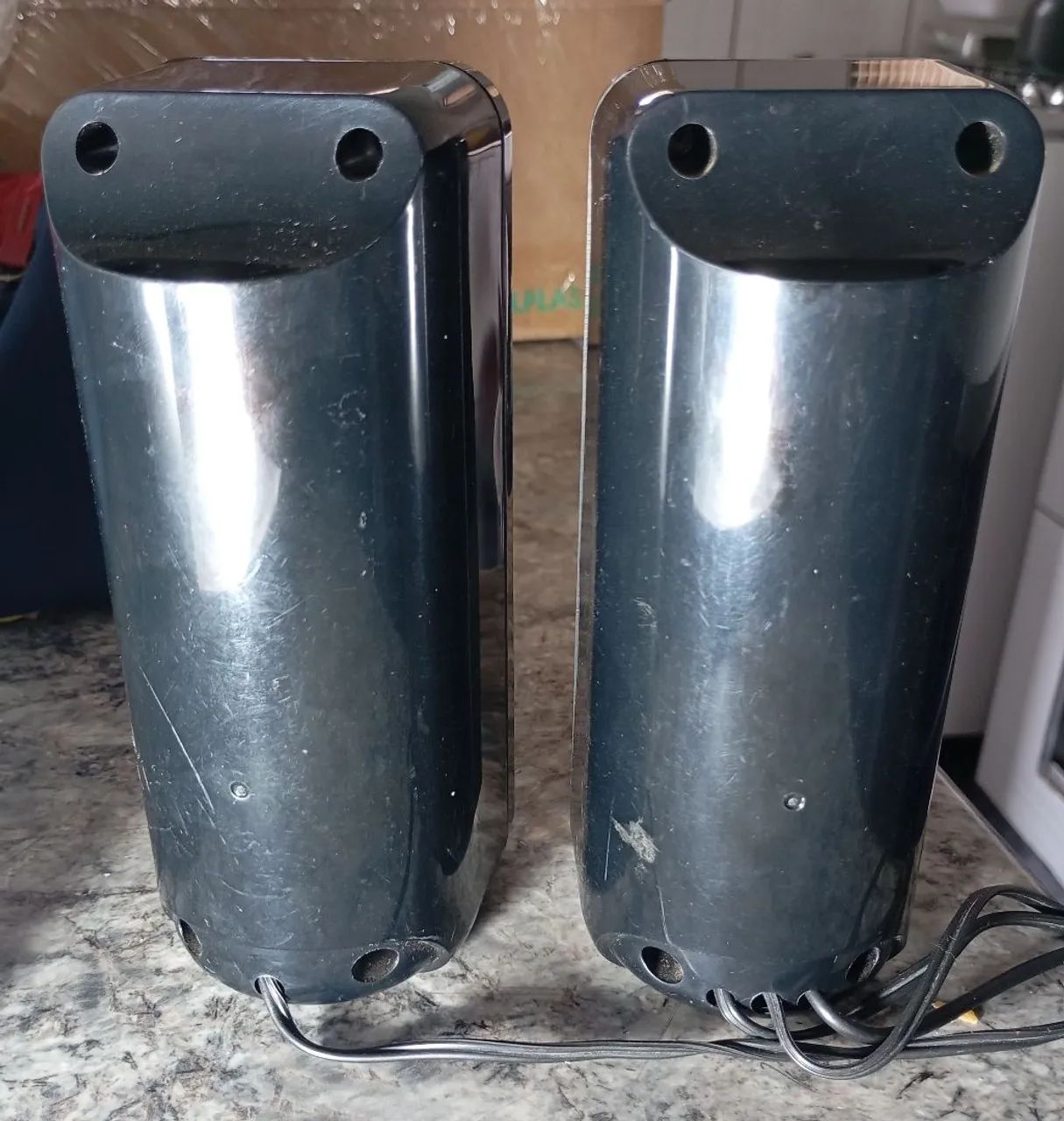 Conjunto de 2 caixinhas de som para PC STI ou SYNTAX. - Foto 5