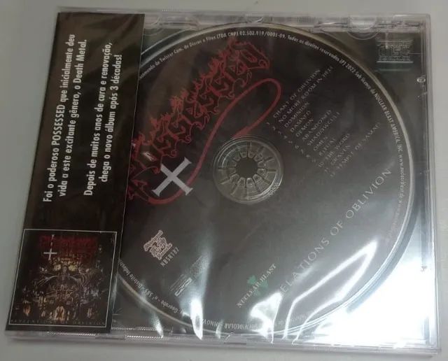 Possessed - Revelations of Oblivion SEM ENCARTE, tem o obi e a parte de trás