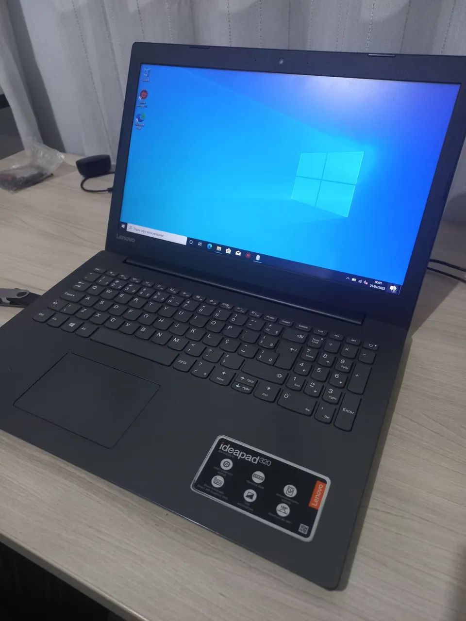 Notebook Lenovo Ideapad 320 celeron 4 Gb ssd  240 Gb tela 15,6 impecável  - Foto 3