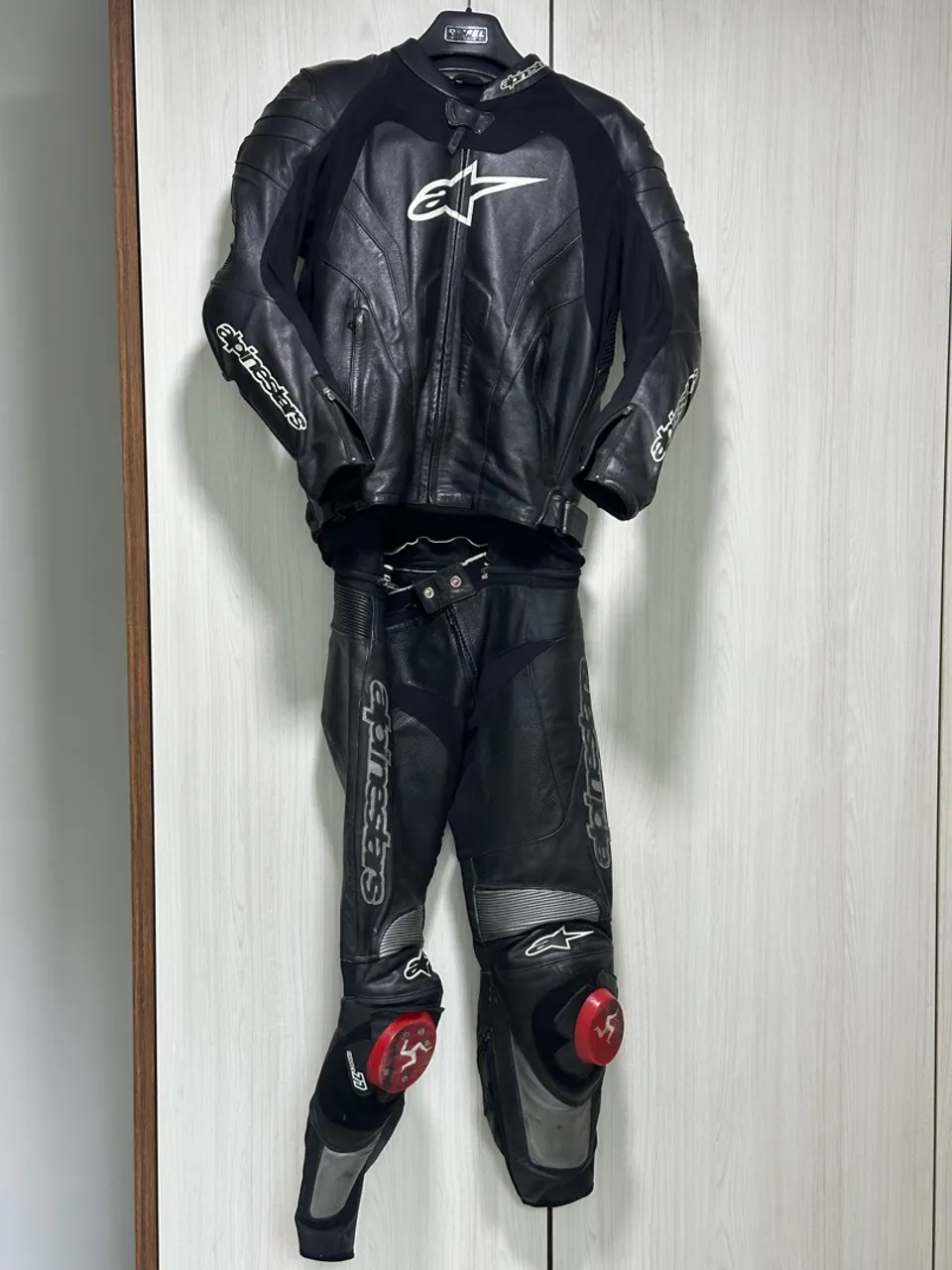 Macacão de couro Alpinestars