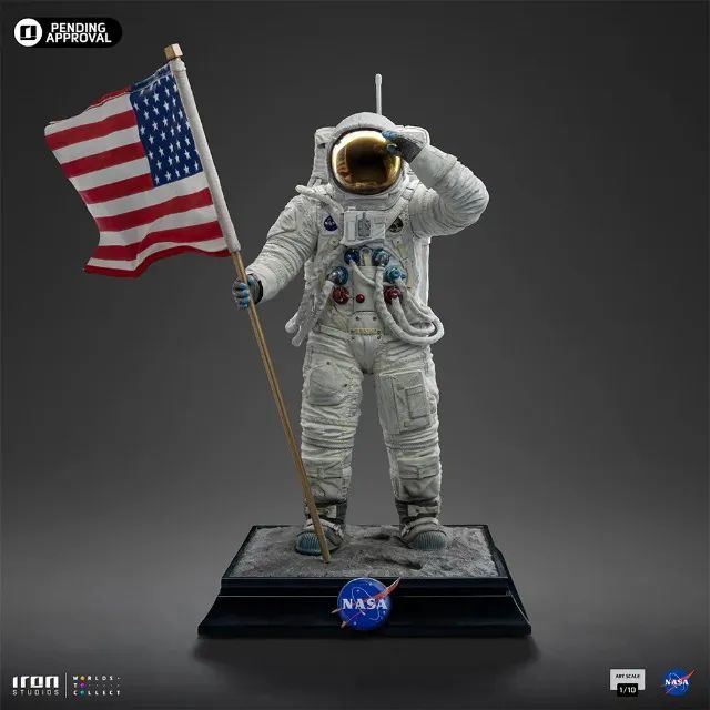 Astronauta Apolo 11 - Nasa - Art Scale 1/10 - Iron Studios - Foto 3