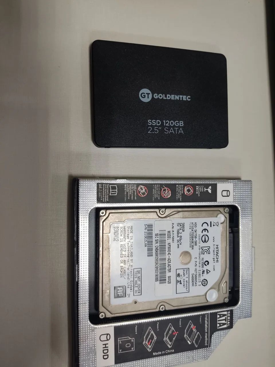 KIT SSD+HD*CADDY