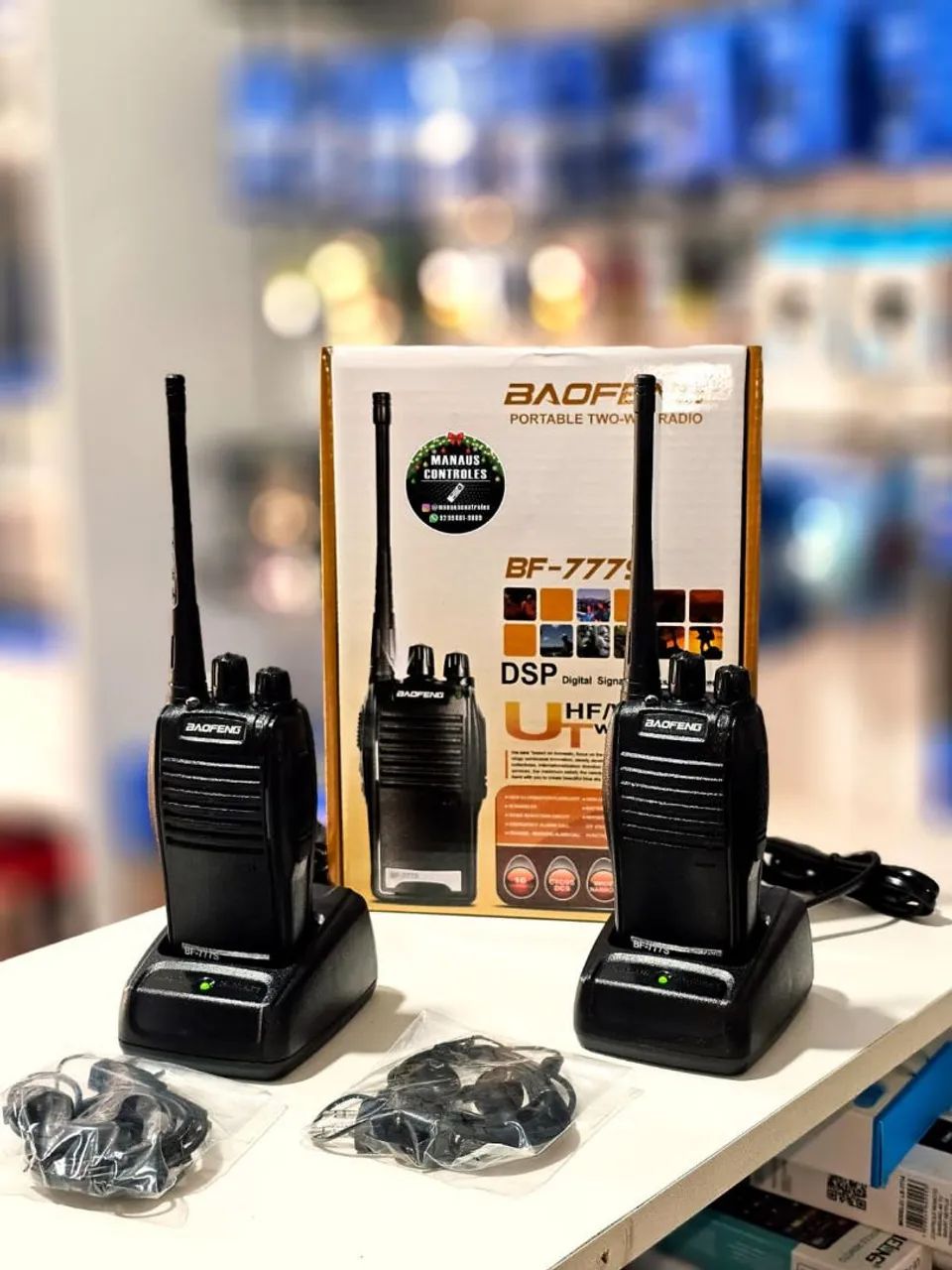 Rádio comunicador Baofeng. Pix ou dinheiro 
