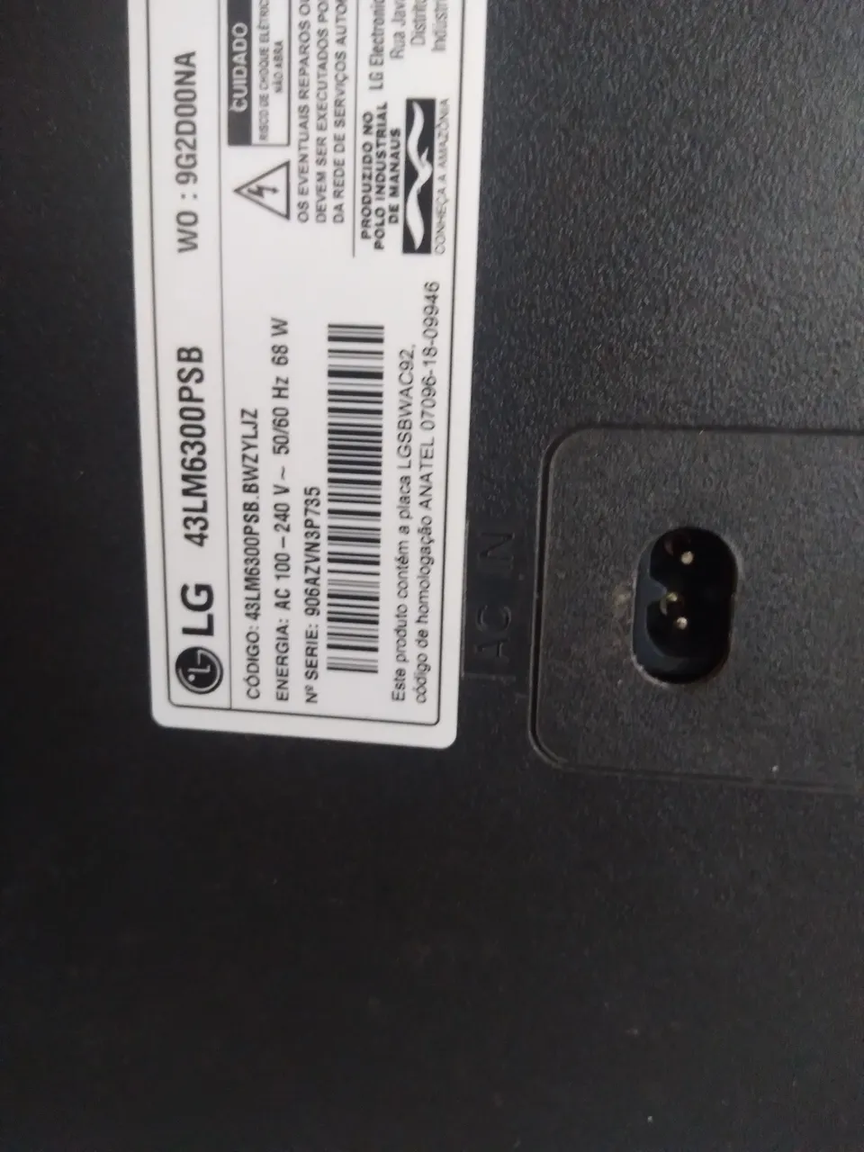 TV LG 43 Polegadas 43LM6300PSB