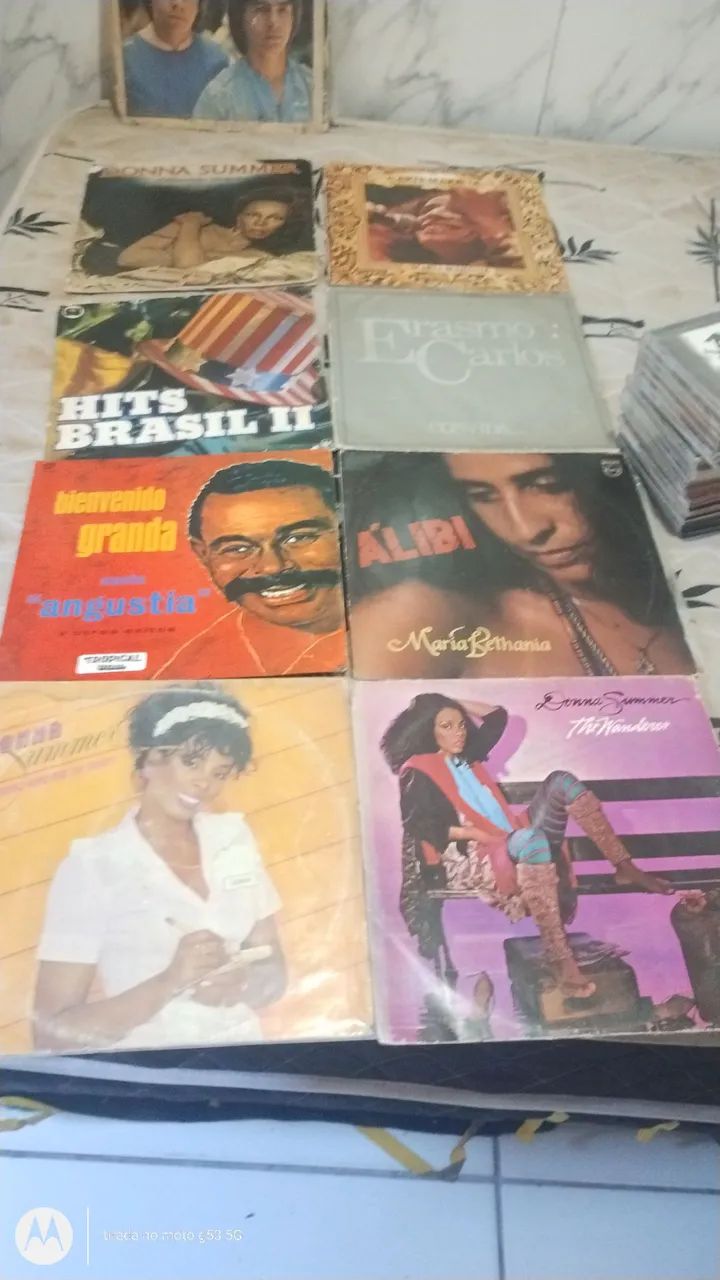 800,LPS variados nacionais e internacionais 2,0 reais todos 