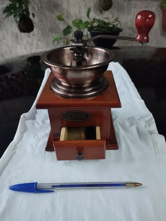Moedor de Café Vintage Decorativo - Foto 3