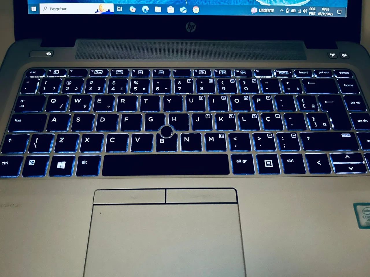 Notebook HP core i5 7° geração, 8 gigas de memória, ssd 120 gigas, em 10x sem juros - Foto 3