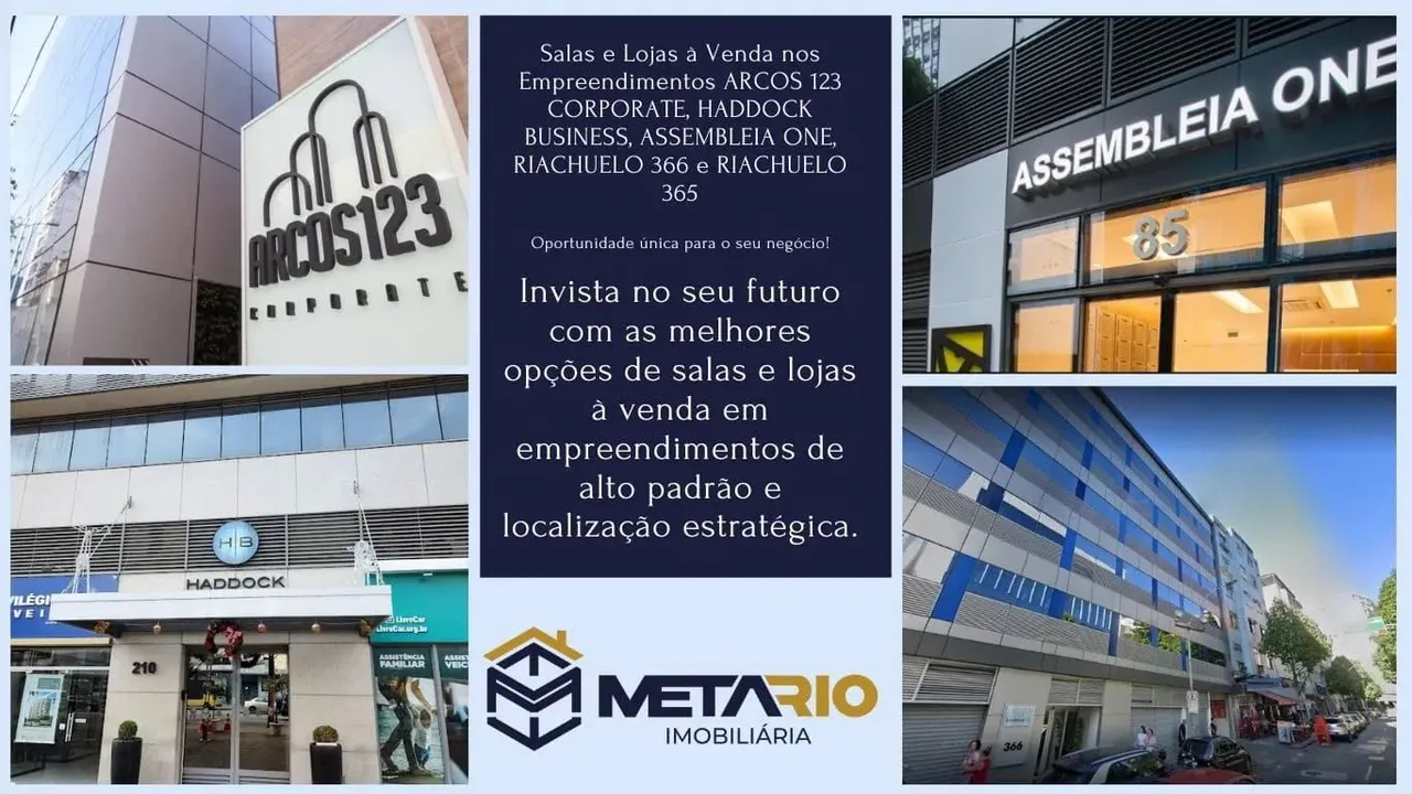 Salas e Lojas Comerciais à Venda Unidades de 20m² a 254m² com Preços a Partir de R$ 103.3