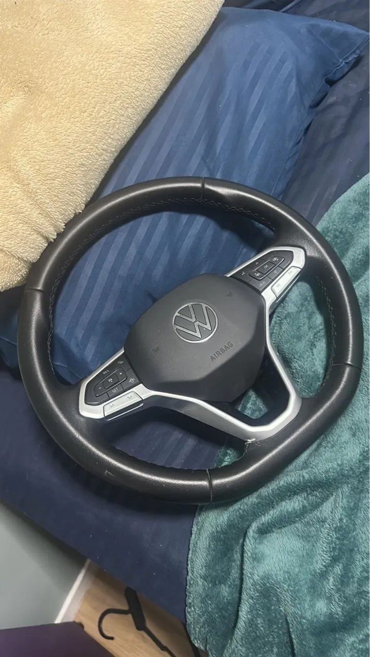 Volante Volkswagen completo (polo,nivus,gol,saveiro,fox da em todos)