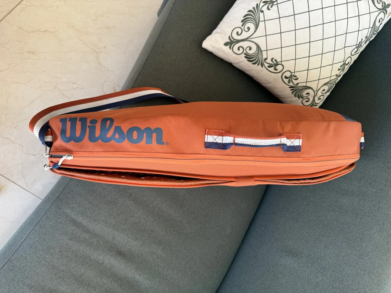 Bolsa/Raqueteira Wilson Roland Garros Tênis - Modelo Oficial