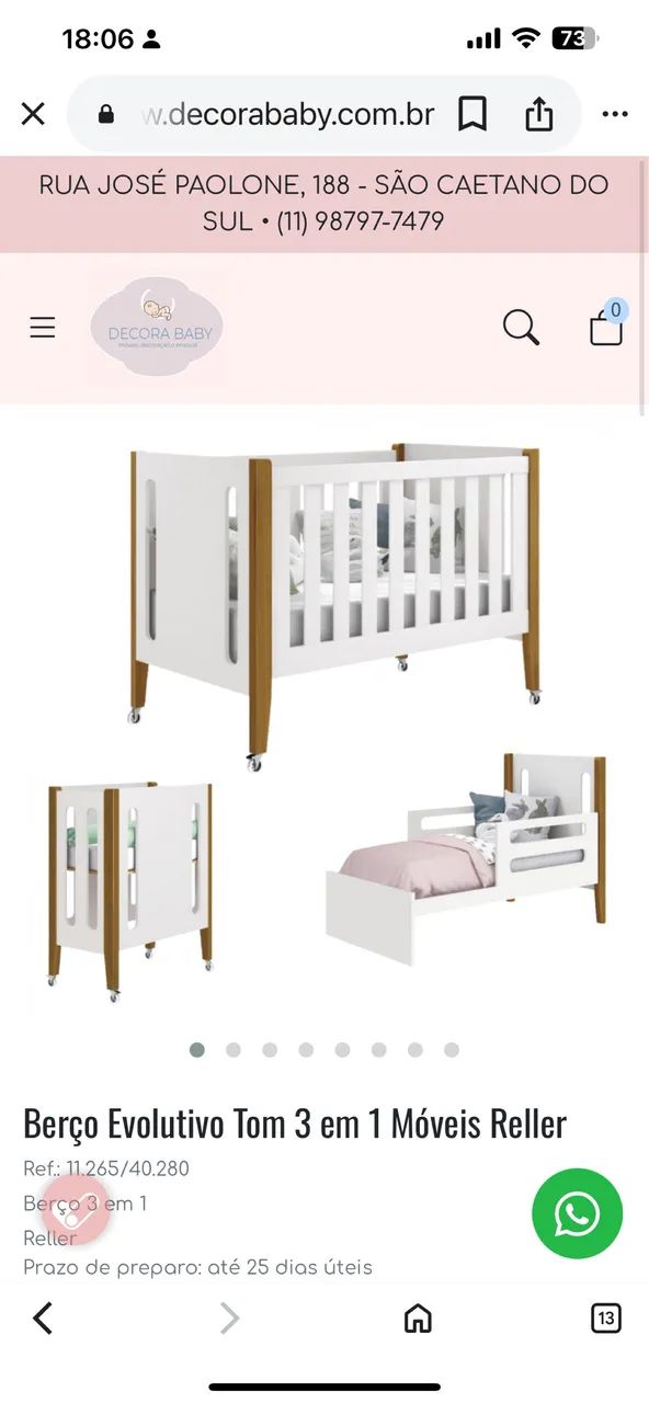 3-in-1 Crib