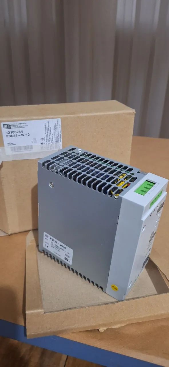 Fonte chaveada weg 24vcc 10 A 240w pss24-w/10.
