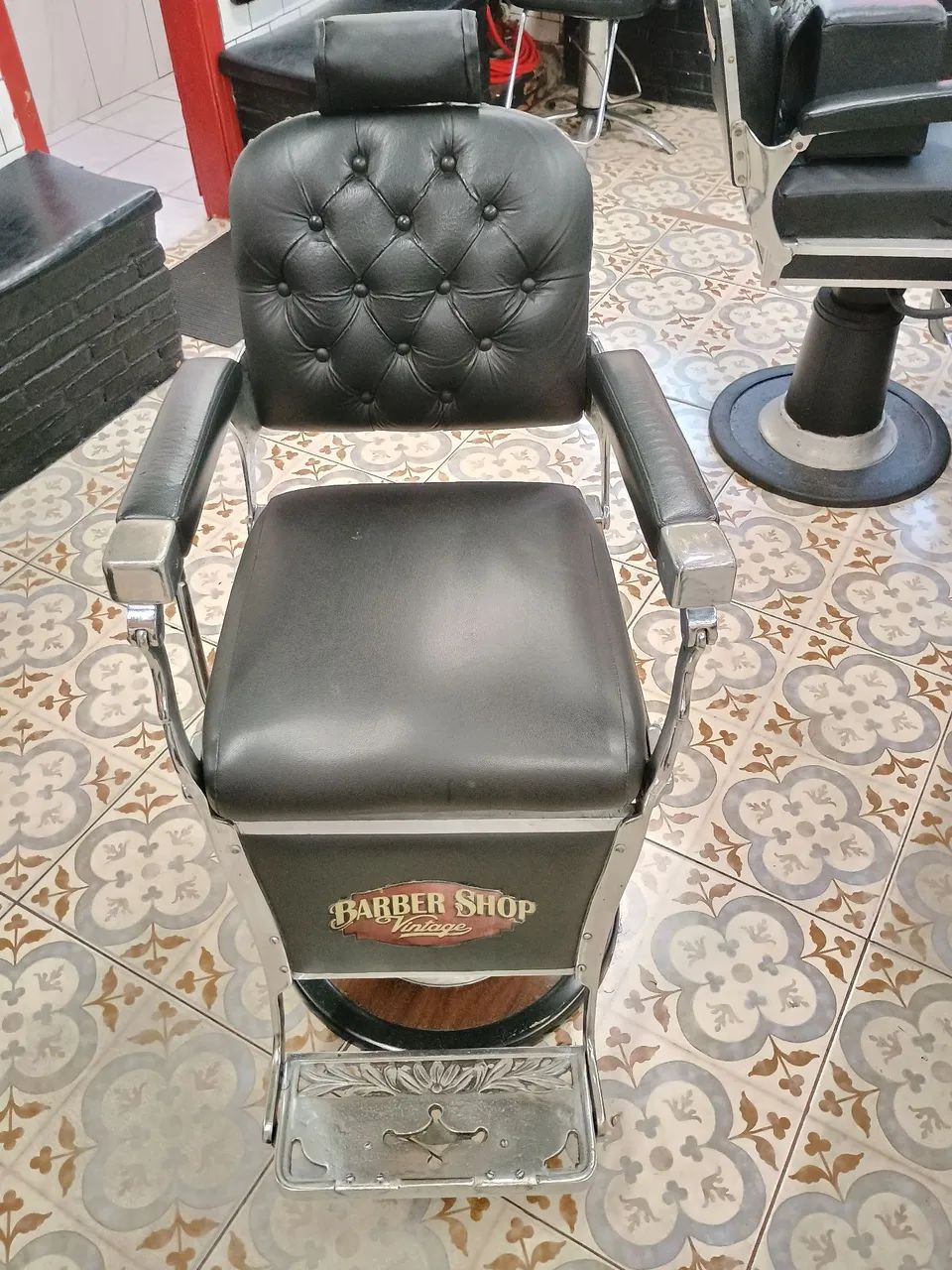 Cadeira de Barbeiro Vintage