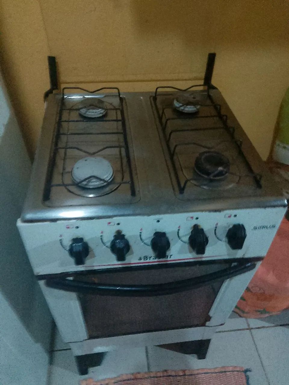 Fogão 4  Bocas branco - Foto 3