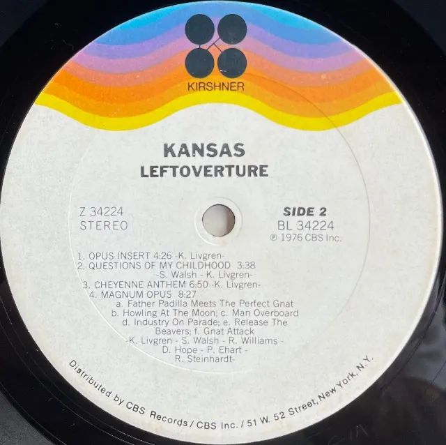 LP Kansas - Leftoverture (1976) - Vinil Importado USA - Foto 4