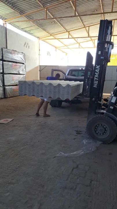 Telha fibrocimento na promoção já com a entrega grátis só ligar *71 o zap - Foto 3