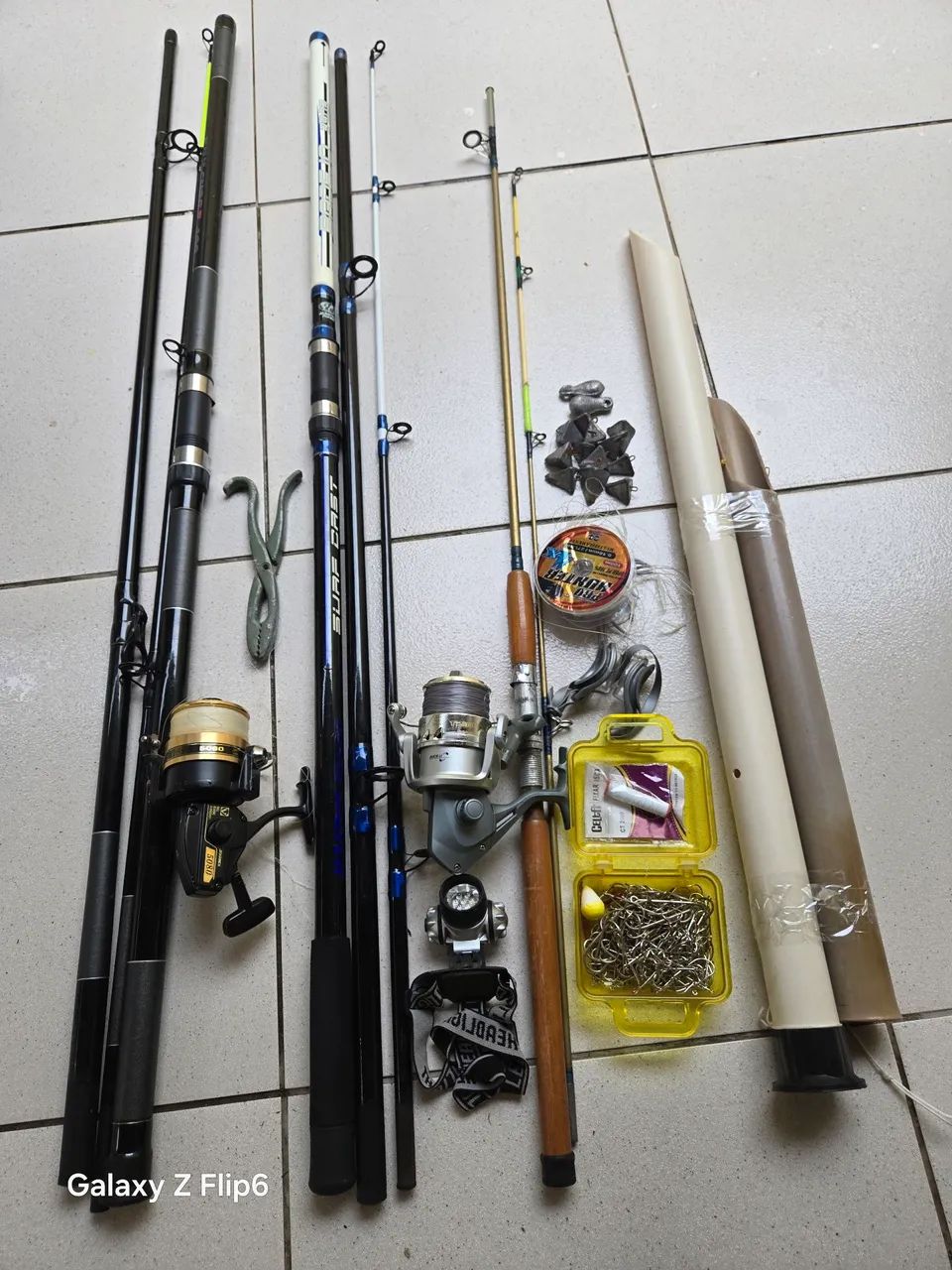 Kit de Pesca Completo - Varas, Carretilhas e Acessórios