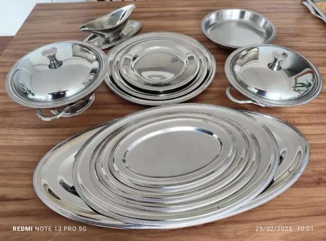 Conjunto Baixela Inox Tramontina 14 peças