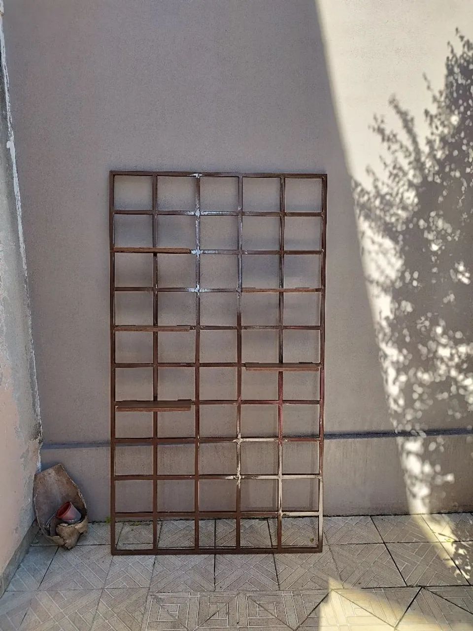 Grade decorativa rústica