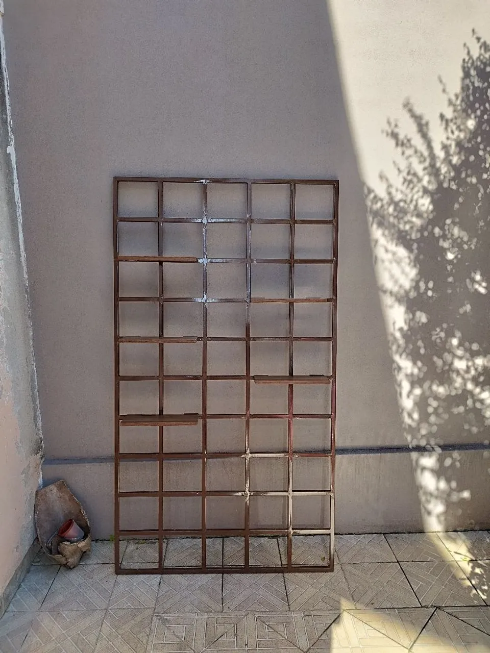 Grade decorativa rústica