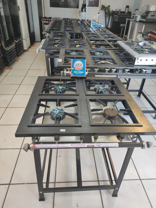 Fogão industrial 4 bocas (Entrega gratis) - Foto 2