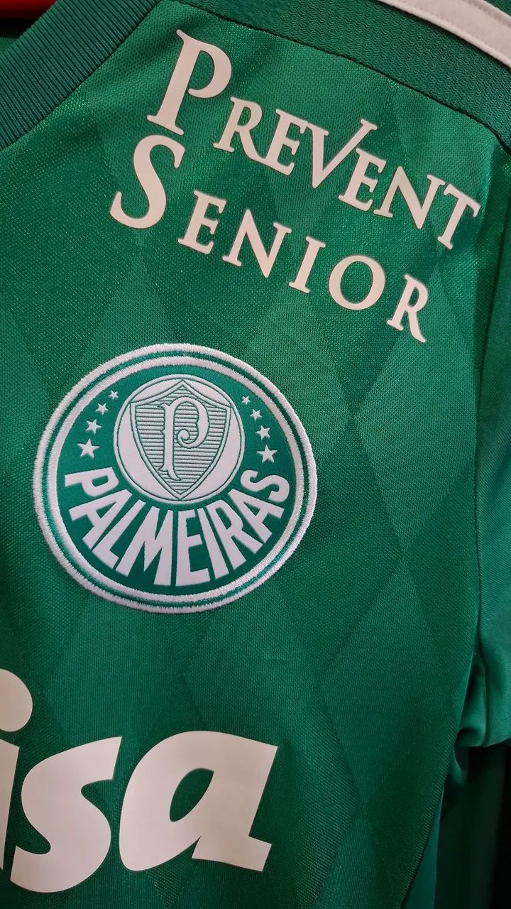 Camisa Palmeiras - Crefisa - Tamanho M - Foto 3