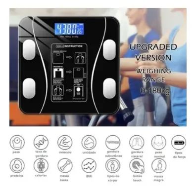Balança digital bioimpedância Original Line 140kg Bluetooth - Foto 2