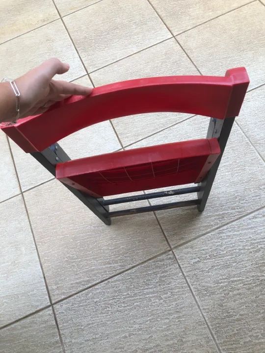 Cadeira dobrável  - Foto 4