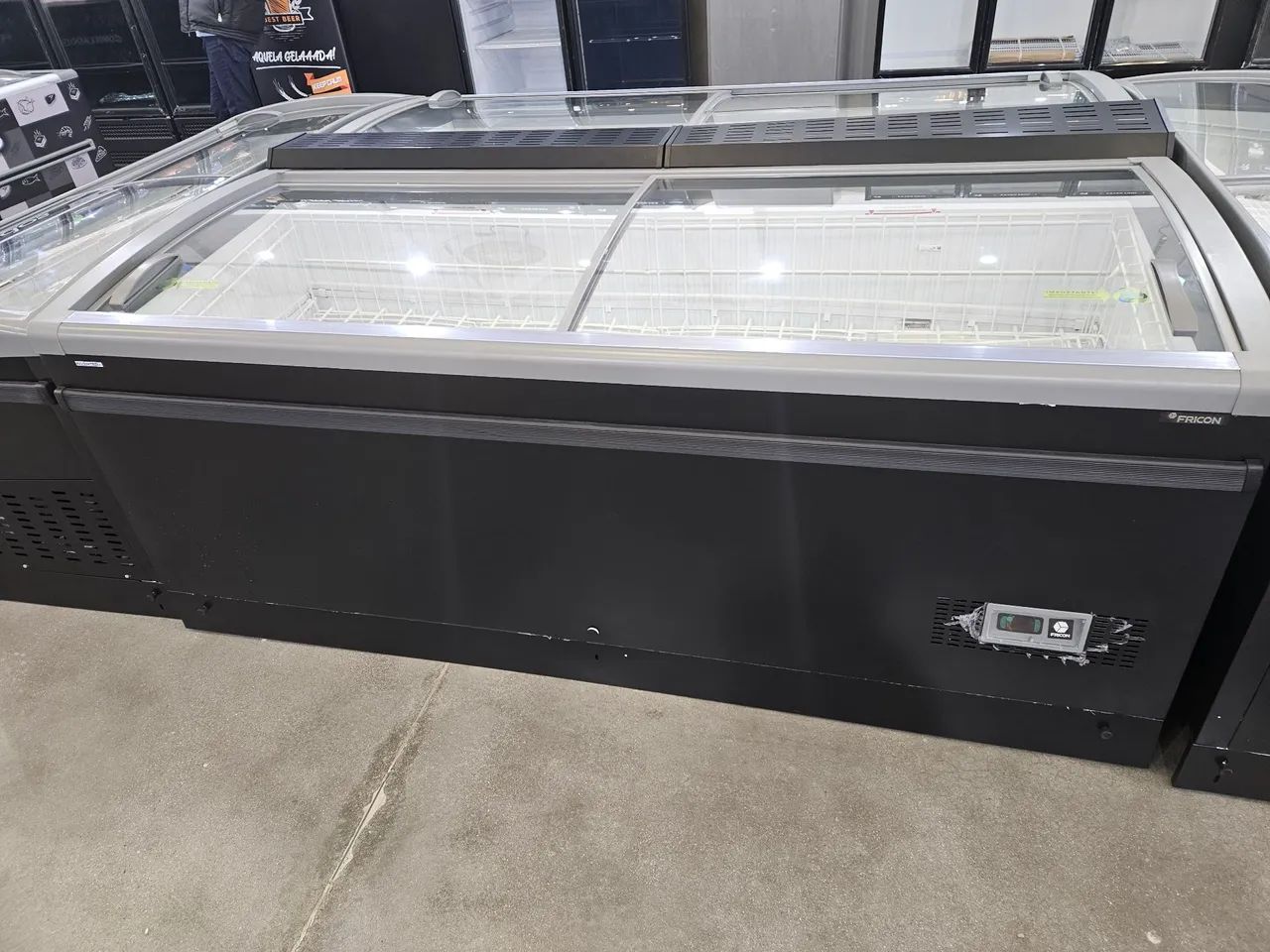 ilha p congelados 854L inverter com degelo -22ºc - 2 anos de garantia a pronta entrega