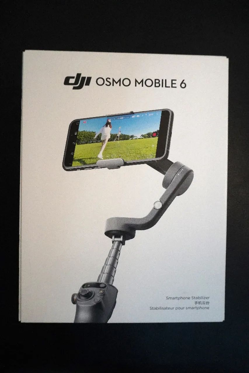 Gimbal para celular DJI Osmo Mobile 6 - Cor Cinza-escuro