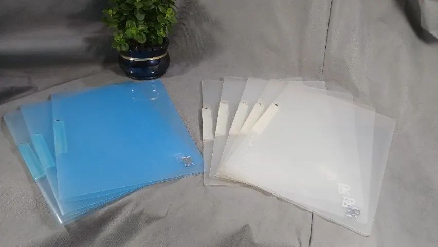 Pasta Plástica com Clip - Organização para Documentos - Foto 3