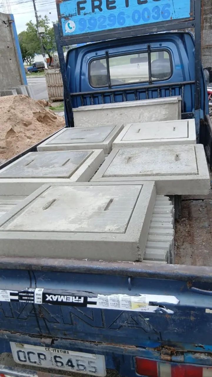 Tampas de Concreto para Caixa de Passagem