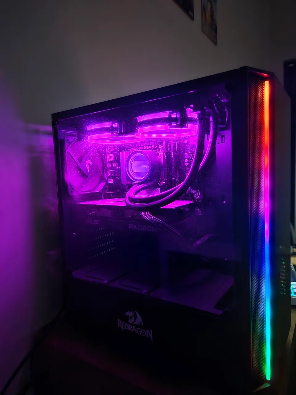 PC Gamer Novo | i5 12400F | RX 6600 | SSD 1TB | Water Cooler Com Caixas | Garantia