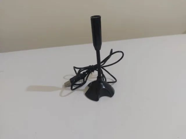 Microfone Pc Mesa Usb Desktop Antiderrapante - Foto 2
