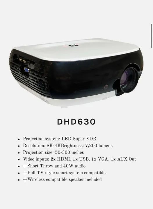 Projetor 8k GS DHD630 - Foto 3