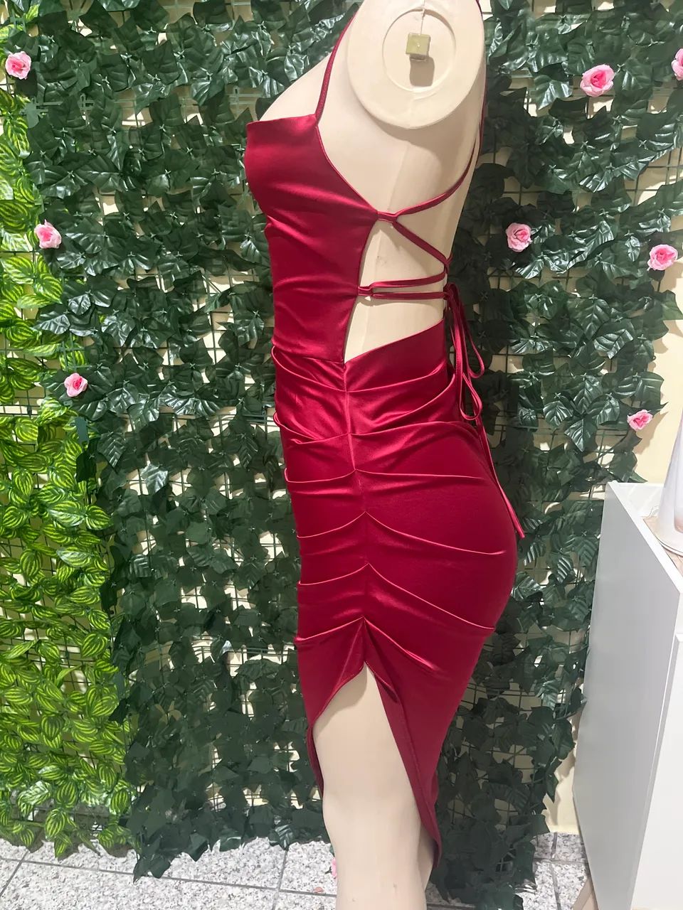 vestido de cetim novo - Foto 3