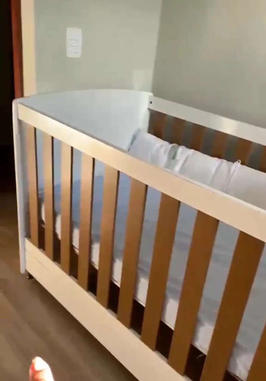 Berço/ cama com cômoda embutida - Foto 5