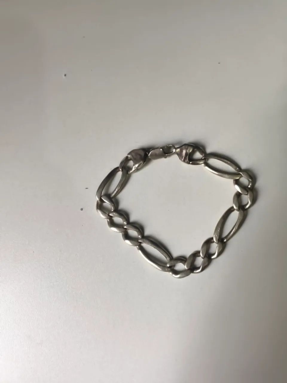 Pulseira prata 925 bruta