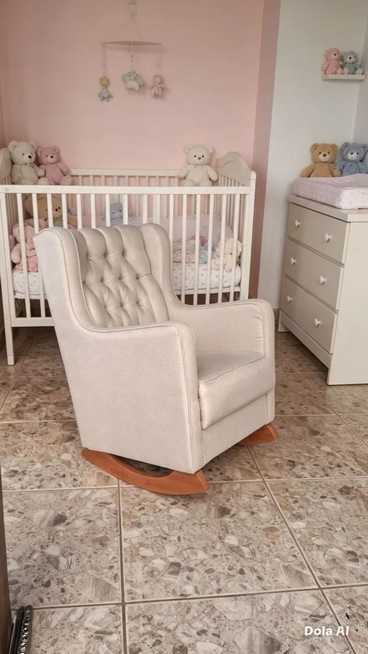 Poltrona Amamentação de balanço NOVA 