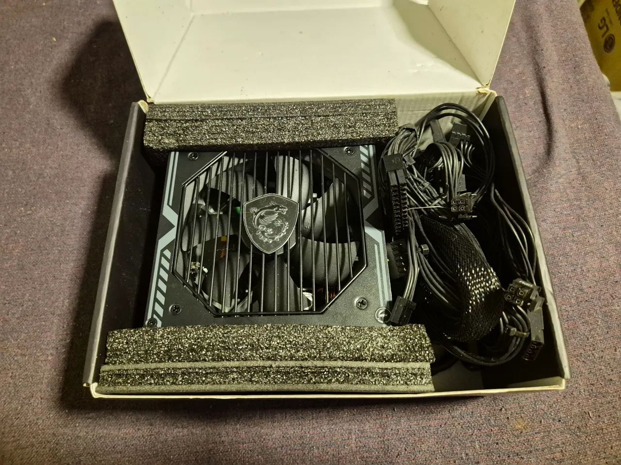 Fonte MSI 650W Nunca usada  - Foto 4