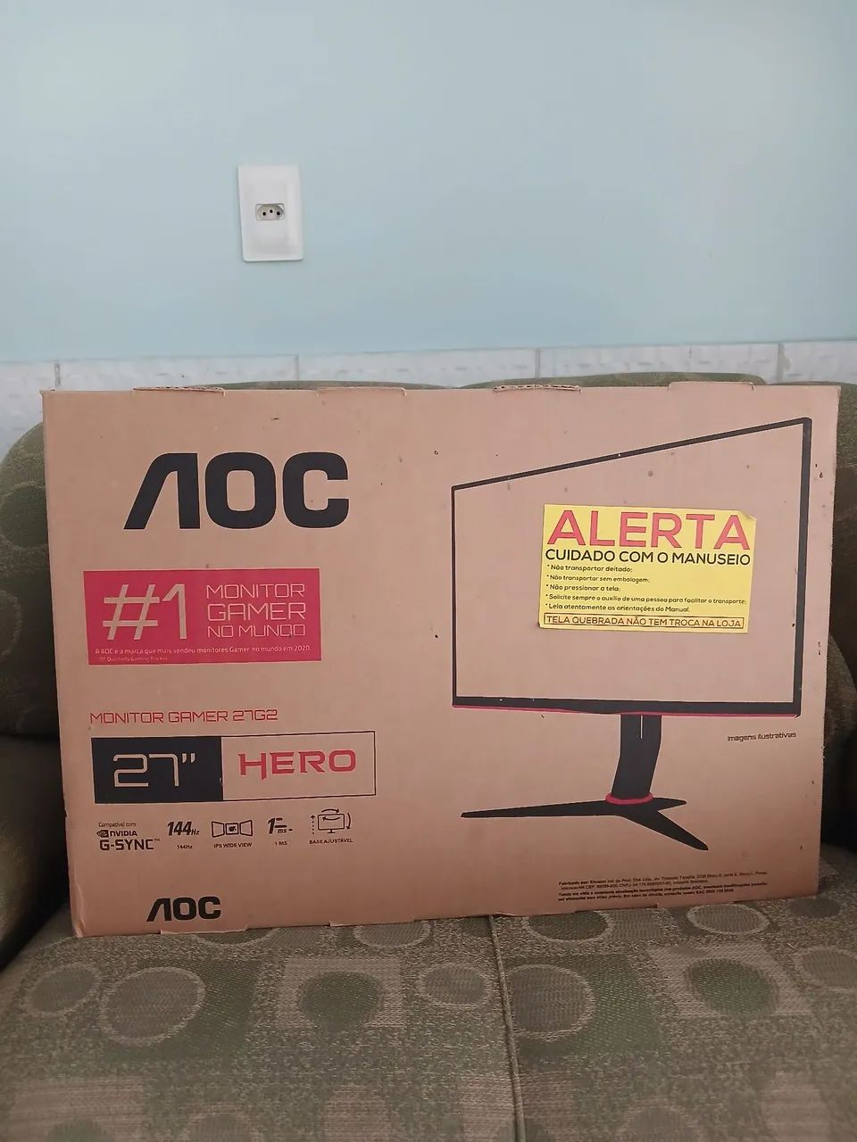 Monitor AOC Hero 27" G2 Full HD 144Hz - Foto 2